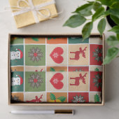 Weihnachtszeitpapier Seidenpapier (Geschenk)