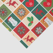 Weihnachtszeitpapier Seidenpapier (Detail)