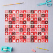 Weihnachtszeitpapier Seidenpapier (Basteln)