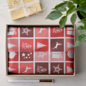 Weihnachtszeitpapier Seidenpapier (Geschenk)