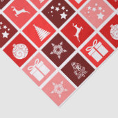 Weihnachtszeitpapier Seidenpapier (Detail)