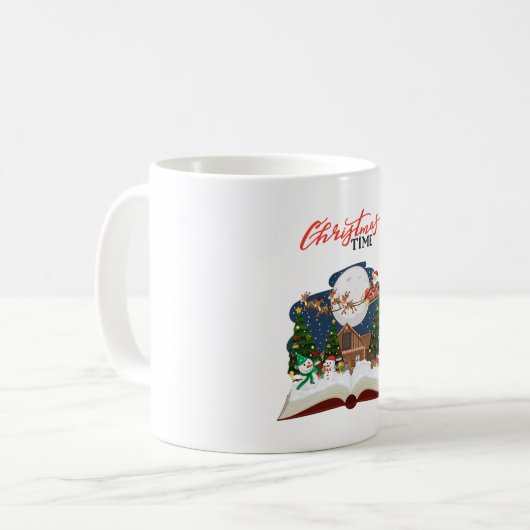Weihnachtszeitschrift Kaffeetasse (Vorderseite Links)