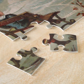 Weihnachtszeitseis Skaten Puzzle (Seite)