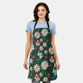 WeihnachtszeitÜberall gedruckte Schürze (Getragen)