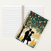 Weihnachtszeitung "Bright Holiday Nights" Notizblock (Innen)