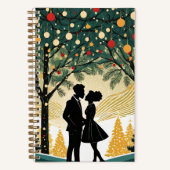 Weihnachtszeitung "Bright Holiday Nights" Notizblock (Vorderseite)