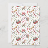 Weihnachtszeitung | Fun Snowman Holiday Party Einladung (Rückseite)