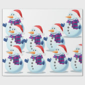 Weihnachtszeitung für fröhliche Weihnachten Geschenkpapier (Flach)