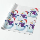 Weihnachtszeitung für fröhliche Weihnachten Geschenkpapier (Ungerollt)