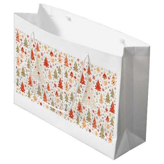 Weihnachtszeitung Große Geschenktüte (Vorderseite Schrägansicht)