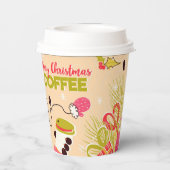 Weihnachtszeitung mit Fuchs Pappbecher (Rückseite)