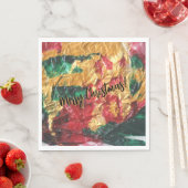 Weihnachtszeitung Napkins Serviette (Beispiel)