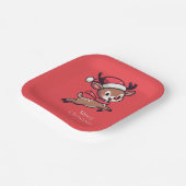 Weihnachtszeitung Pappteller (Gewinkelt)