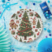 Weihnachtszeitung Teller (Party)