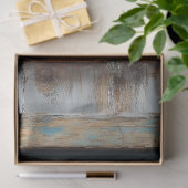 Weihnachtszene Rustikale Fensterdekoupage Seidenpapier (Geschenk)