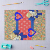 Weihnachtszettel Baby Angels Seidenpapier (Basteln)