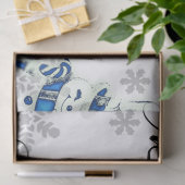 Weihnachtszettel Baby's Cold Outside Seidenpapier (Geschenk)