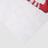 Weihnachtszettel, Elf Seidenpapier (Detail)