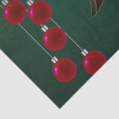 Weihnachtszettel, Elf Seidenpapier (Detail)