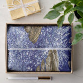 Weihnachtszettel, Engel Seidenpapier (Geschenk)