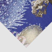 Weihnachtszettel, Engel Seidenpapier (Detail)