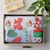 Weihnachtszettel, Frohe Weihnachtsfeier Seidenpapier (Geschenk)