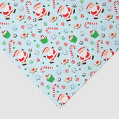 Weihnachtszettel für Fußball Seidenpapier (Ausschnitt)