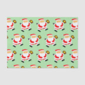 Weihnachtszettel für Softball Player Seidenpapier (Vorderseite)