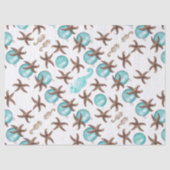 Weihnachtszettel für Starfish Pferde Seidenpapier (Vorderseite)