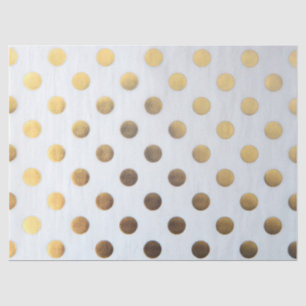 Weihnachtszettel/Goldfoildoten Seidenpapier