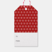 Weihnachtszettel oder Nizza Weihnachtsgeschenke Geschenkanhänger (Rückseite)