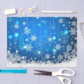 Weihnachtszettel/Ornamente Seidenpapier (Handwerk)