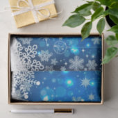 Weihnachtszettel/Ornamente Seidenpapier (Geschenk)