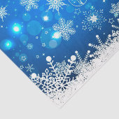Weihnachtszettel/Ornamente Seidenpapier (Ausschnitt)