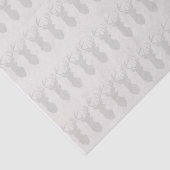 Weihnachtszettel - Rentier Seidenpapier (Detail)