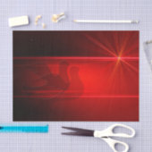 Weihnachtszettel/Rote Tauben Seidenpapier (Handwerk)