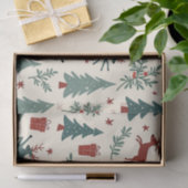 Weihnachtszettel Seidenpapier (Geschenk)