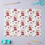 Weihnachtszettel Seidenpapier (Basteln)