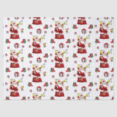 Weihnachtszettel Seidenpapier (Vorderseite)