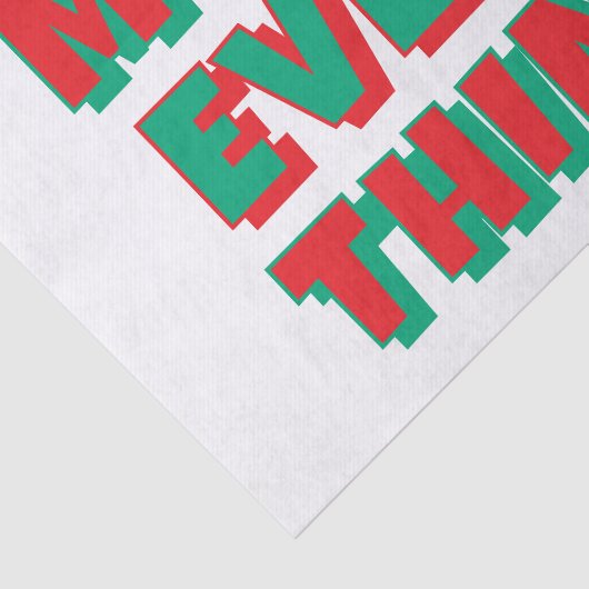 Weihnachtszettel Seidenpapier (Ausschnitt)