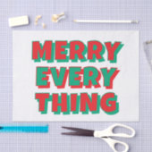 Weihnachtszettel Seidenpapier (Handwerk)