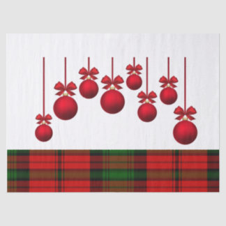 Weihnachtszettel Seidenpapier