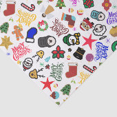 Weihnachtszettel Seidenpapier (Ausschnitt)