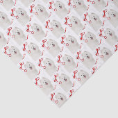 Weihnachtszettel Seidenpapier (Ausschnitt)