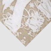 Weihnachtszettel, Snowman Seidenpapier (Detail)