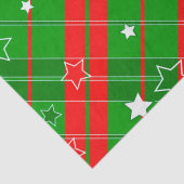 Weihnachtszettel/US Flagge Seidenpapier (Detail)
