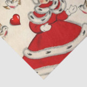 Weihnachtszettel, Weihnachtsfest, Kitten Seidenpapier (Detail)