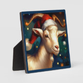 Weihnachtsziege 1 fotoplatte (Vorderseite)