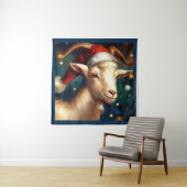 Weihnachtsziege 1 wandteppich (Beispiel)