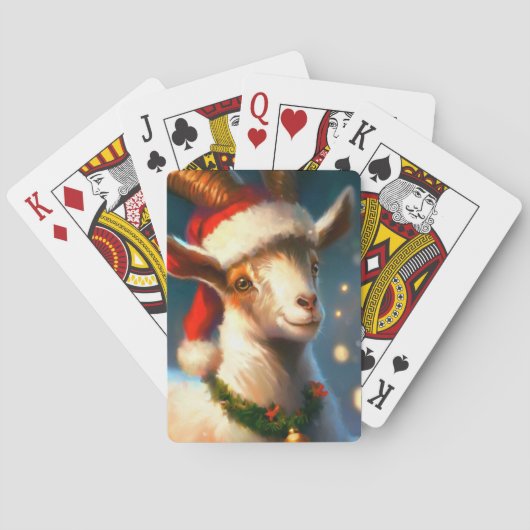 Weihnachtsziege (2) spielkarten (Rückseite)